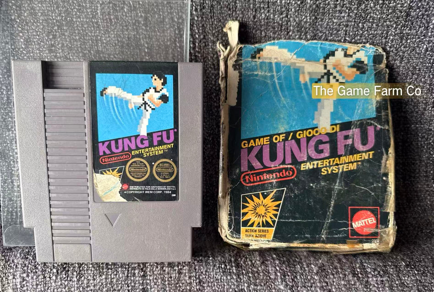 Kung Fu Boxed Game - Nes - Nintendo / Entertainment System - Pal Version