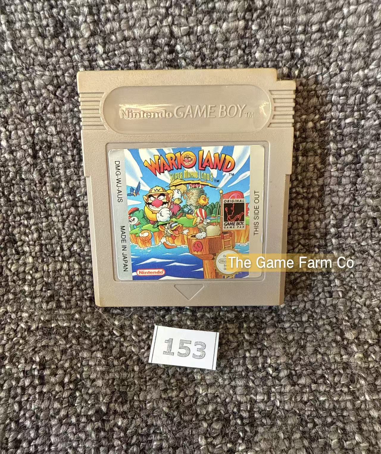 Wario Land: Super Mario Land 3 Game Boy Loose AUS Tested Used
