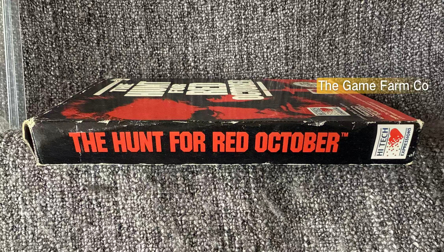 The Hunt For Red October Boxed Game - Nes - Nintendo / Entertainment System - Pal Version