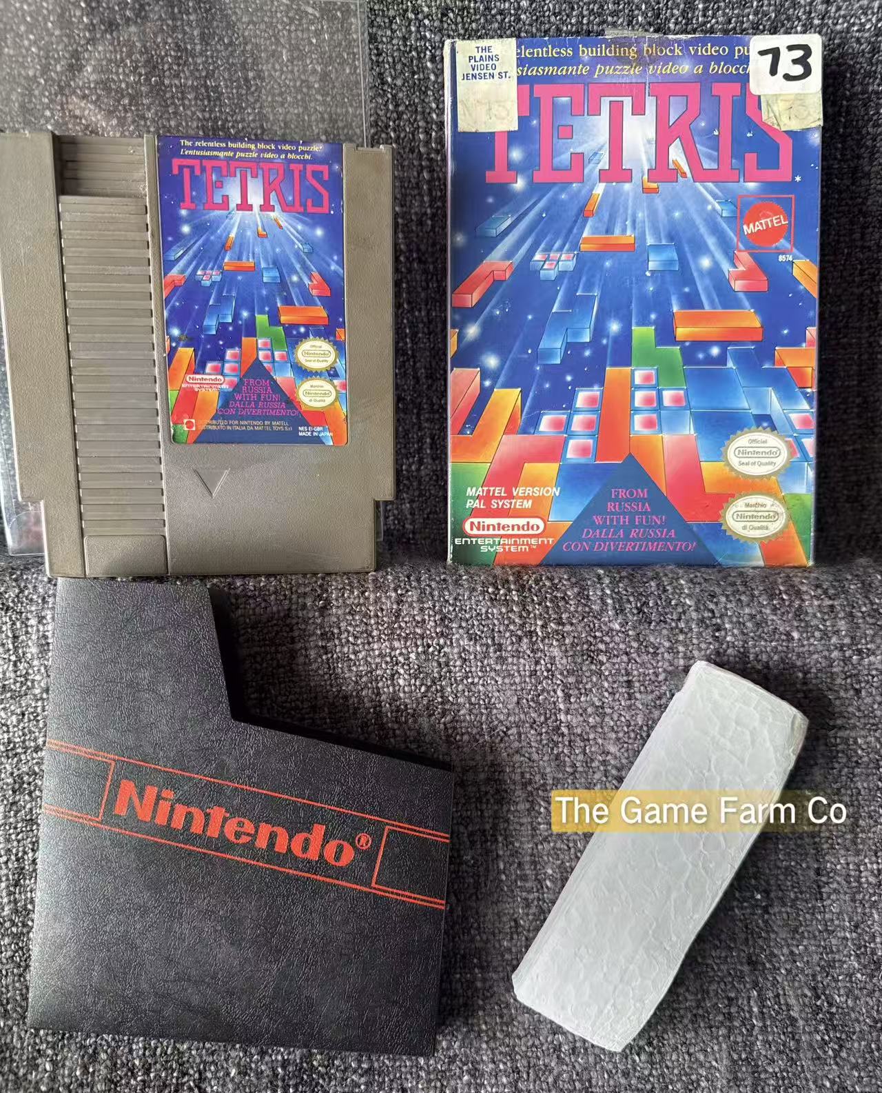 Tetris Boxed Game - Nes - Nintendo / Entertainment System - Pal Version