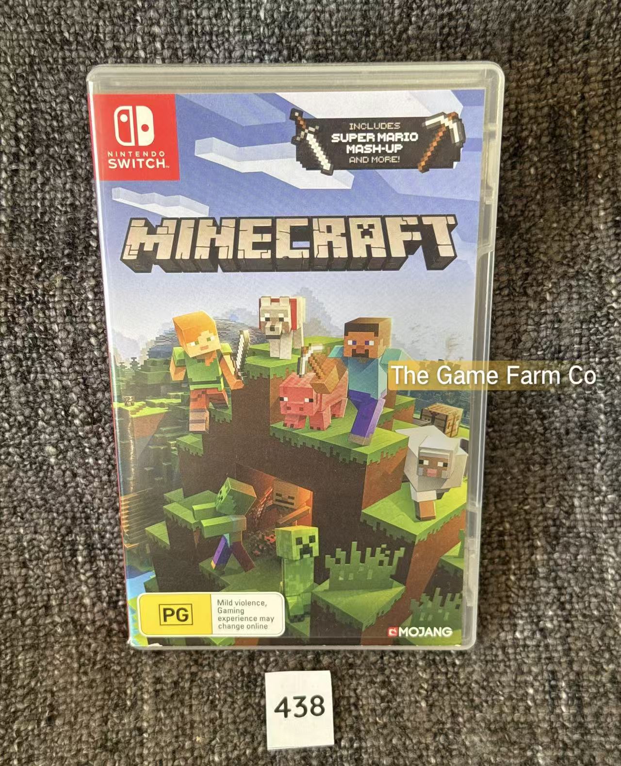 Minecraft Nintendo Switch Physical Game Tested Used