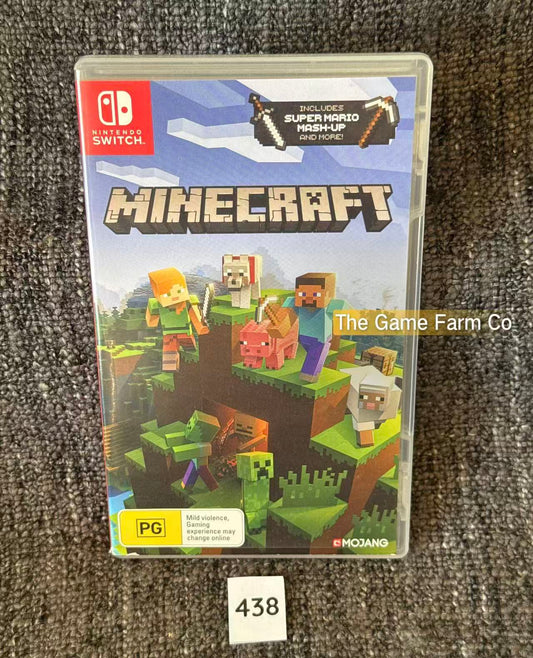 Minecraft Nintendo Switch Physical Game Tested Used