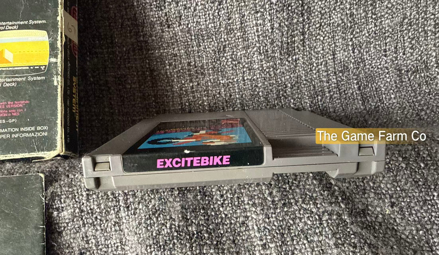 Excite Bike Boxed Game - Nes - Nintendo / Entertainment System - Pal Version