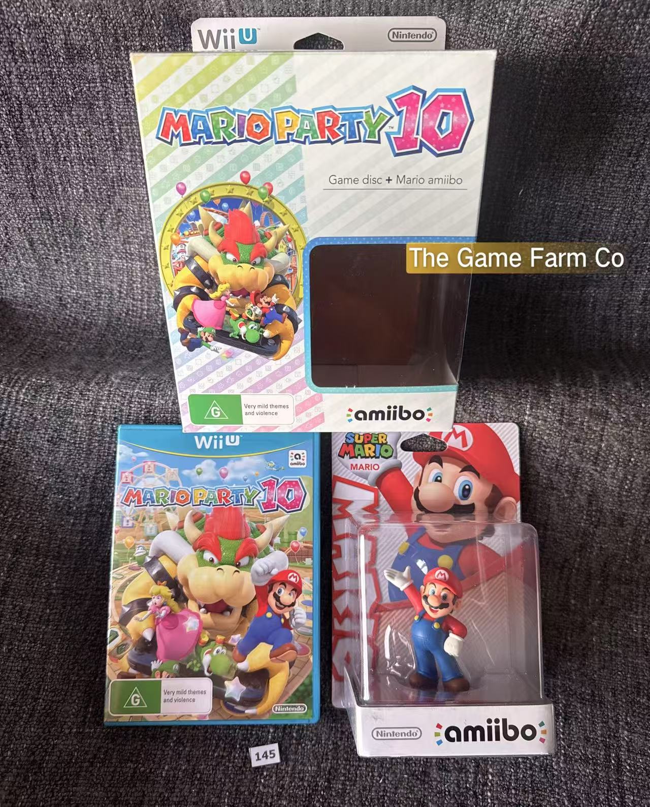 Mario Party 10 Amiibo Bundle - Nintendo Wii U Game