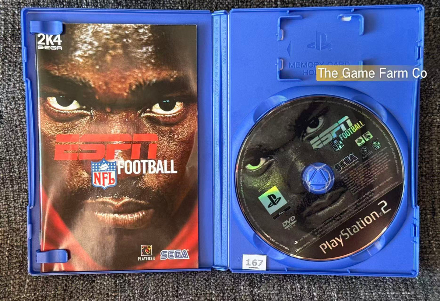 ESPN NFL Football PlayStation 2 Physical Game CIB PAL Tested Used