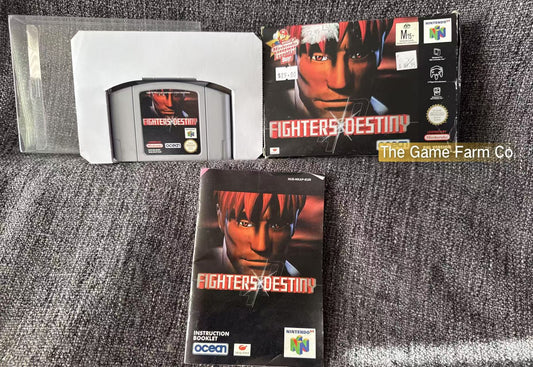 Fighters Destiny Game Boxed - Nintendo 64 / N64 - Pal Version