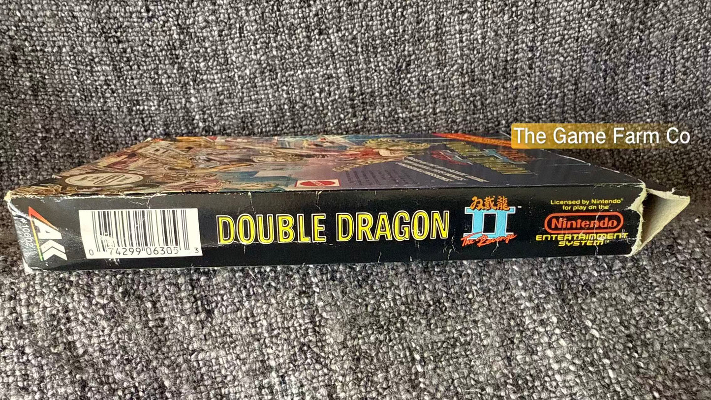 Double Dragon II 2 Boxed Game - Nes - Nintendo / Entertainment System - Pal Version
