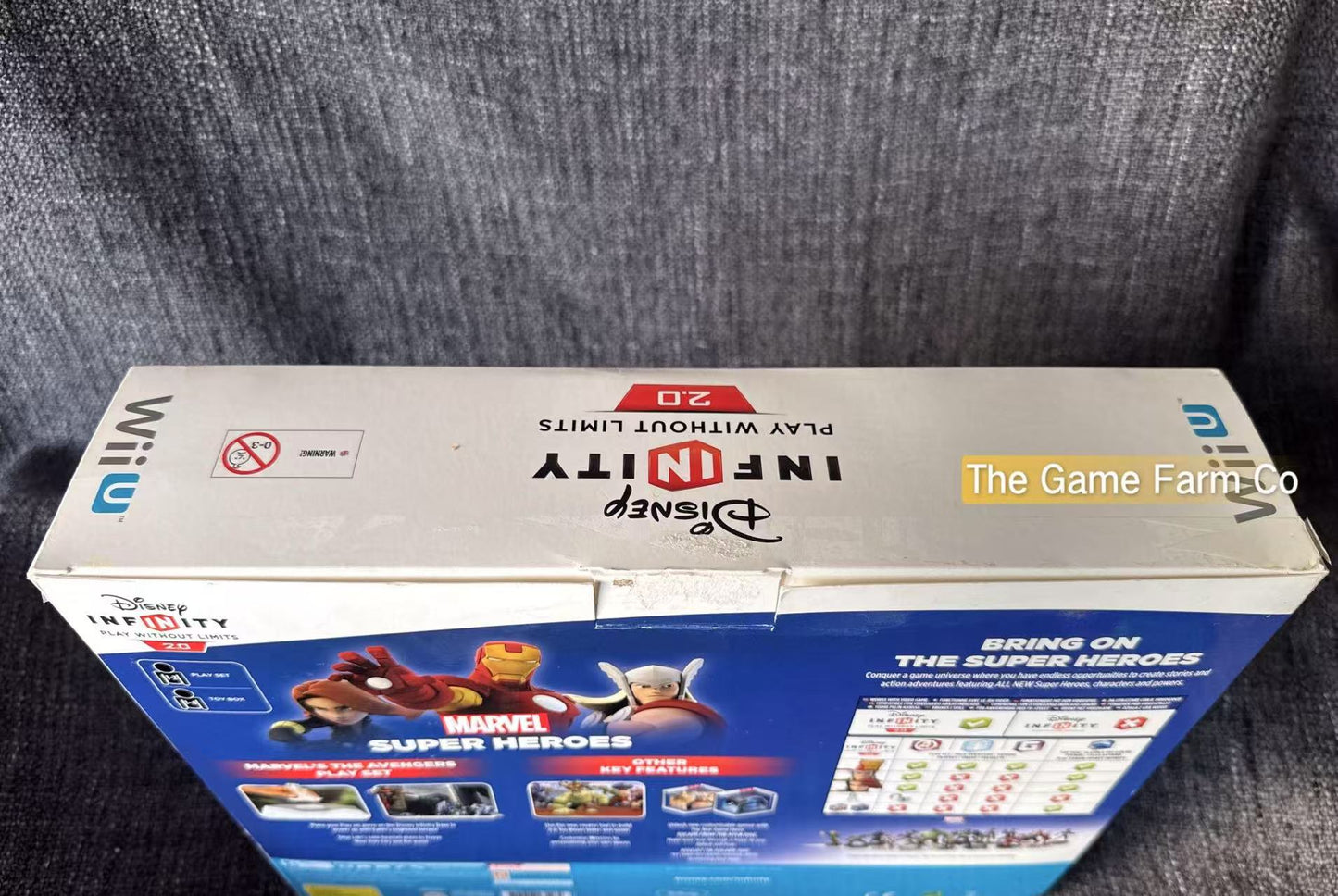 Disney Infinity Marvel Super Heroes Starter Pack  2.0 bundle - Nintendo Wii U Game