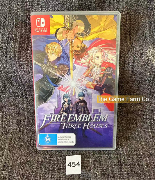 Fire Emblem Three Houses Nintendo Switch Physical Game Cartridge PAL Tested Used