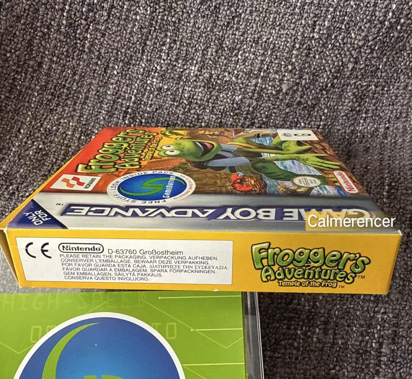 Froggers Adventures Temple Of The Frog Boxed Game -Nintendo Gameboy Advance GBA - Pal Version