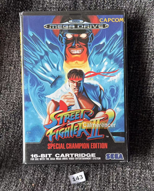 Street Fighter 2 Excellent condition - Game - Sega Mega Drive
