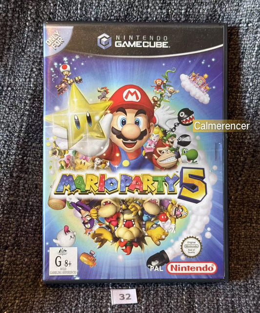 Mario Party 5 Game - Nintendo Gamecube - Pal Version