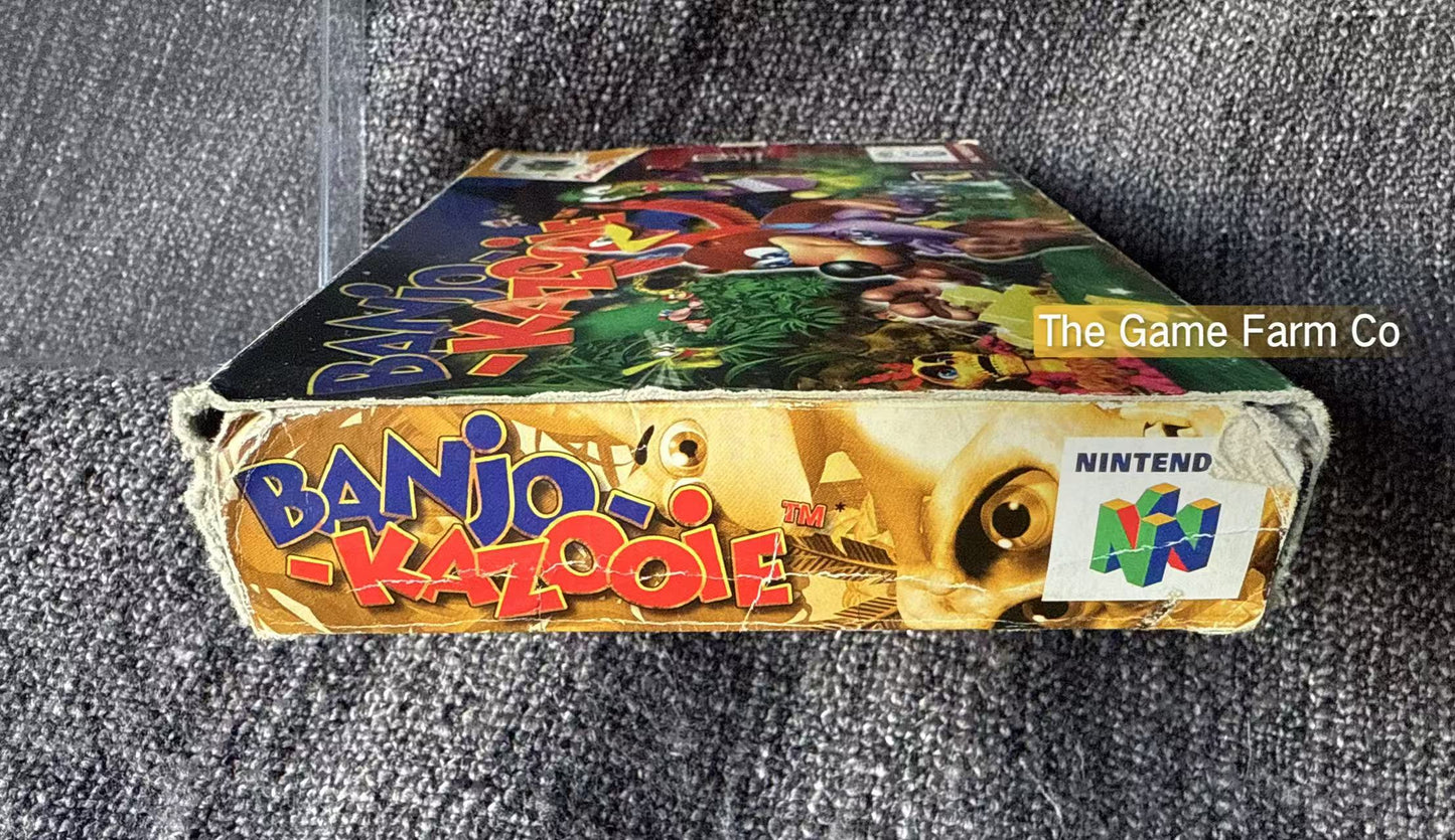 Banjo Kazooie Game Boxed - Nintendo 64 / N64 - Pal Version