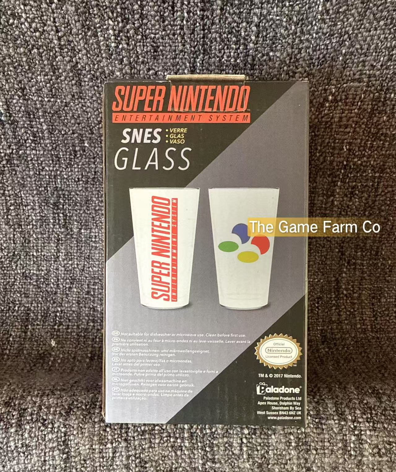 Nintendo - Brand New Snes Glass