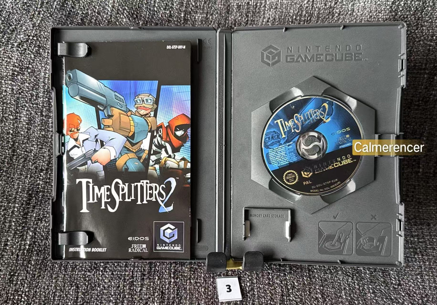 Time Splitters 2 Game - Nintendo Gamecube - Pal Version