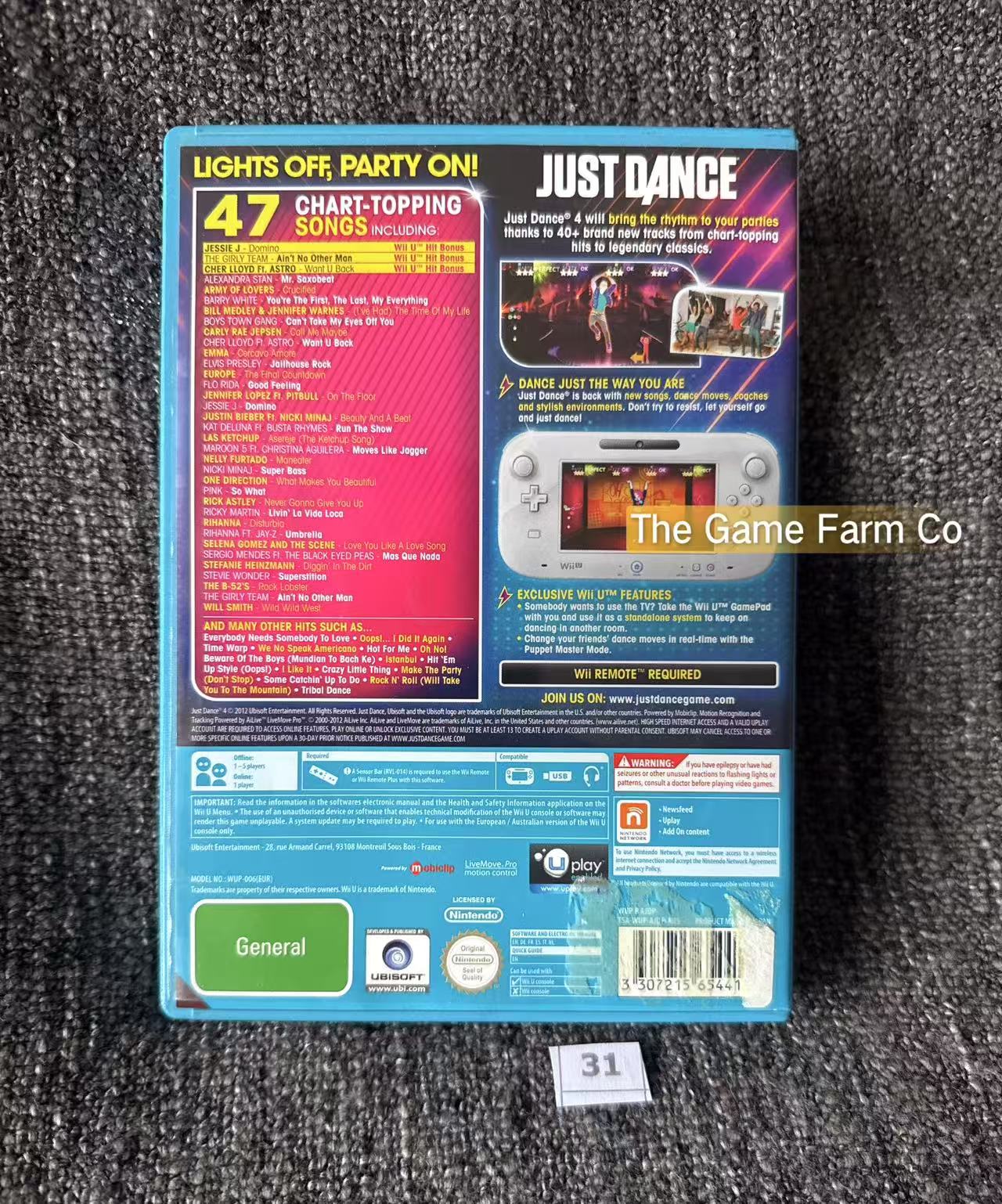 Just Dance 4 - Nintendo Wii U Game