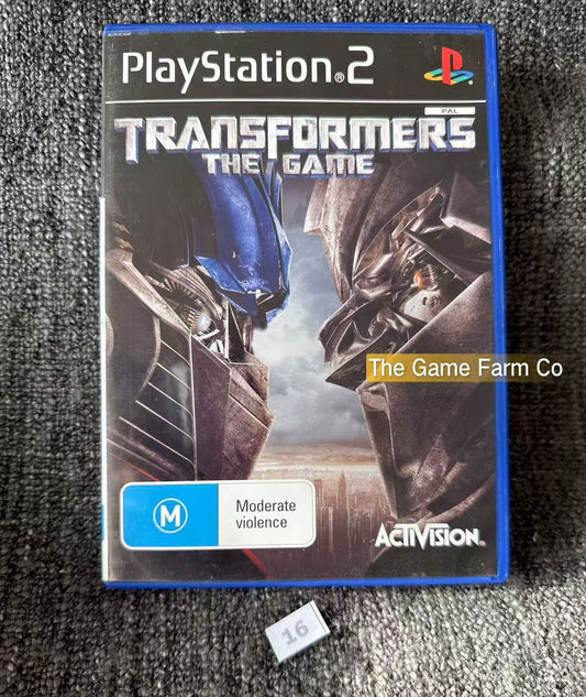 Transformers The Game- Sony PlayStation 2 (PS2)