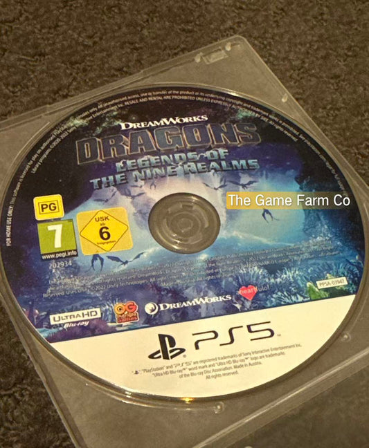 Dragons Legends Of The Nine Realms Loose Game - Sony Playstation 5 - Pal Version