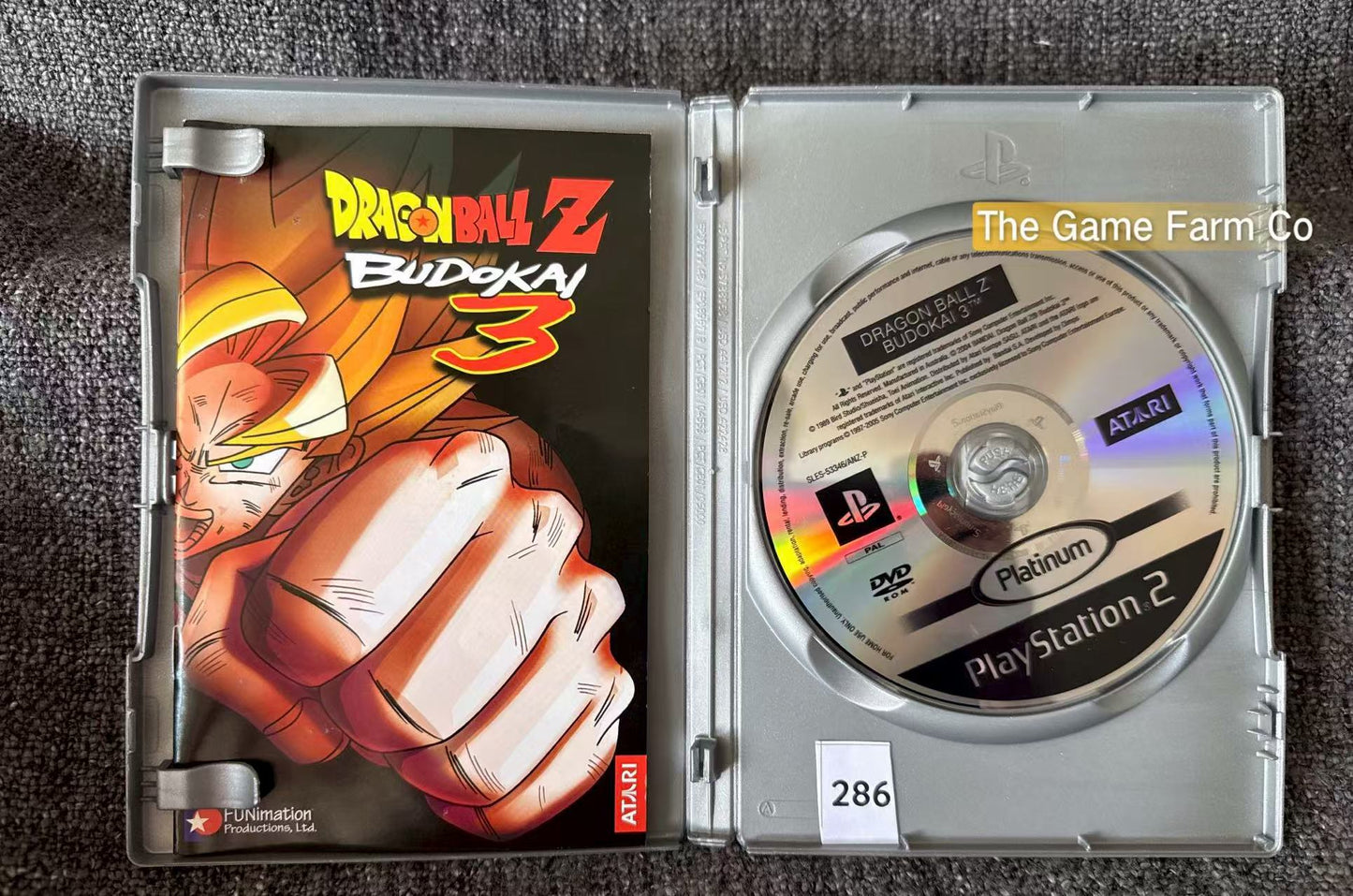 Dragonball Z Budokai 3 Game- Sony PlayStation 2 (PS2)