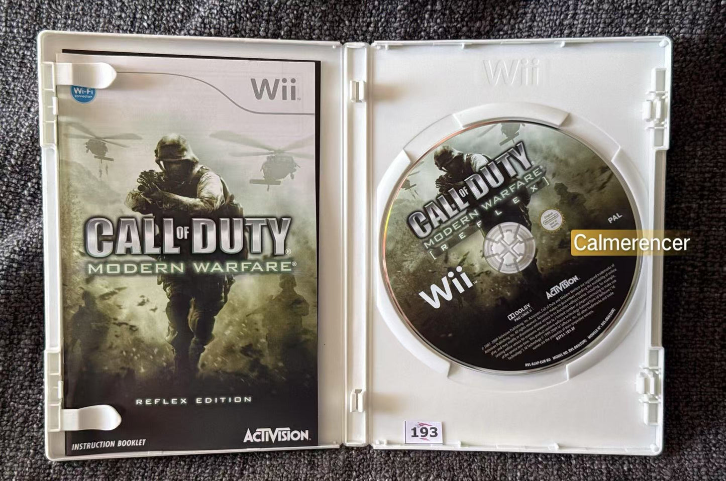 Call Of Duty Modern Warfare -  Nintendo Wii game