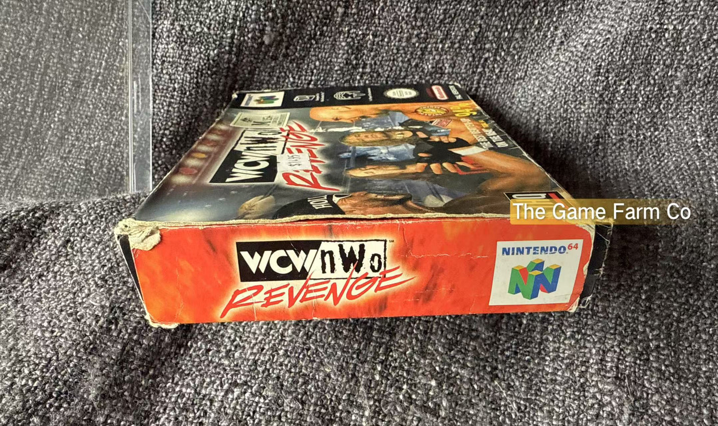 WCW NWO Revenge Game Boxed - Nintendo 64 / N64 - Pal Version