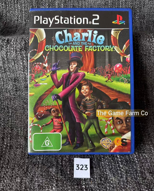 Charlie And The Chocolate Factory Game- Sony PlayStation 2 (PS2)