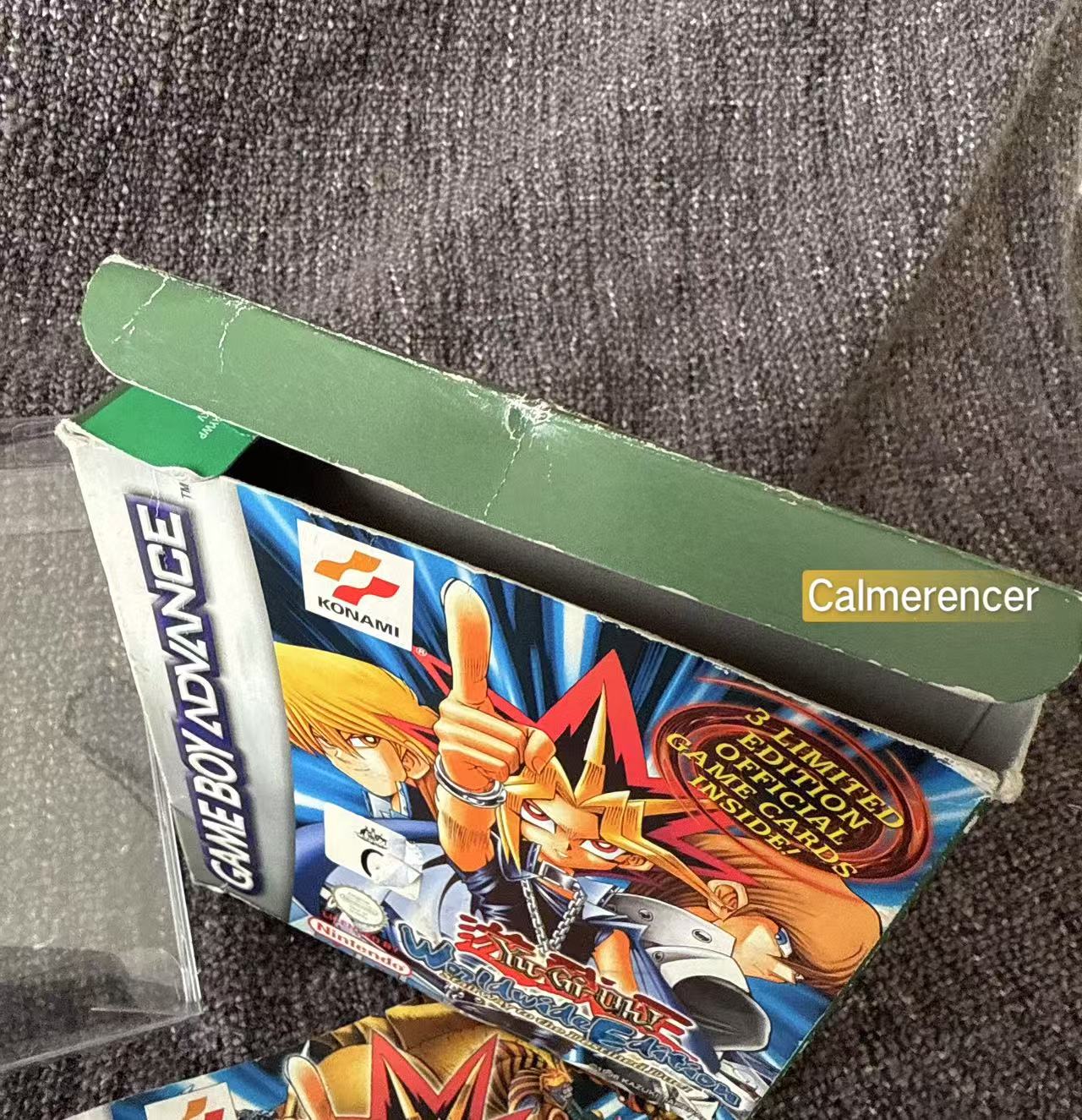 Yu Gi Oh Worldwide Edition Stairway To The Destined Duel Boxed Game -Nintendo Gameboy Advance GBA - Pal Version