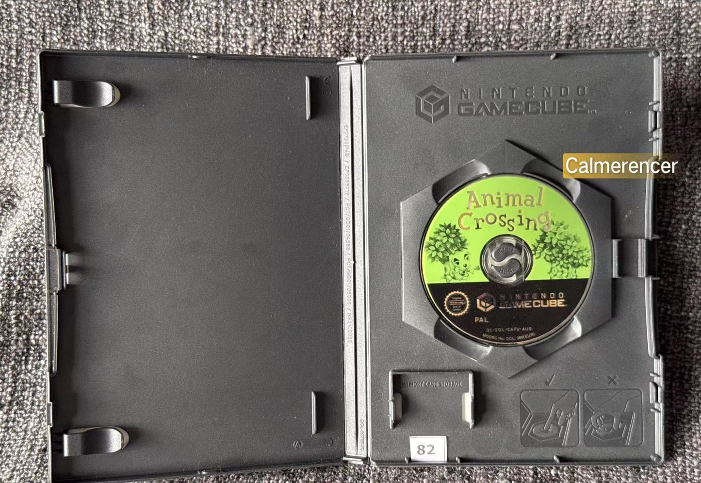 Animal Crossing Game - No manual - Nintendo Gamecube - Pal Version