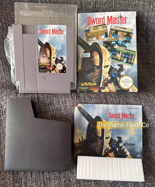 Sword Master Boxed Game - Nes - Nintendo / Entertainment System - Pal Version