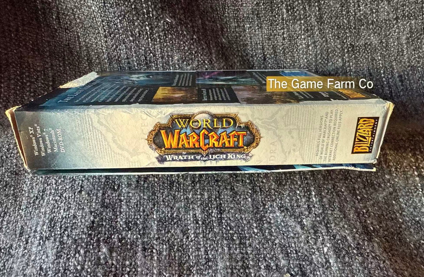 World of Warcraft: Wrath of the Lich King (PC/Mac) Expansion Set Boxed Used Complete