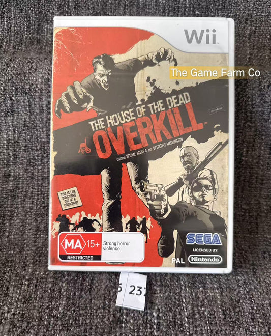 The House Of The Dead Overkill -  Nintendo Wii game