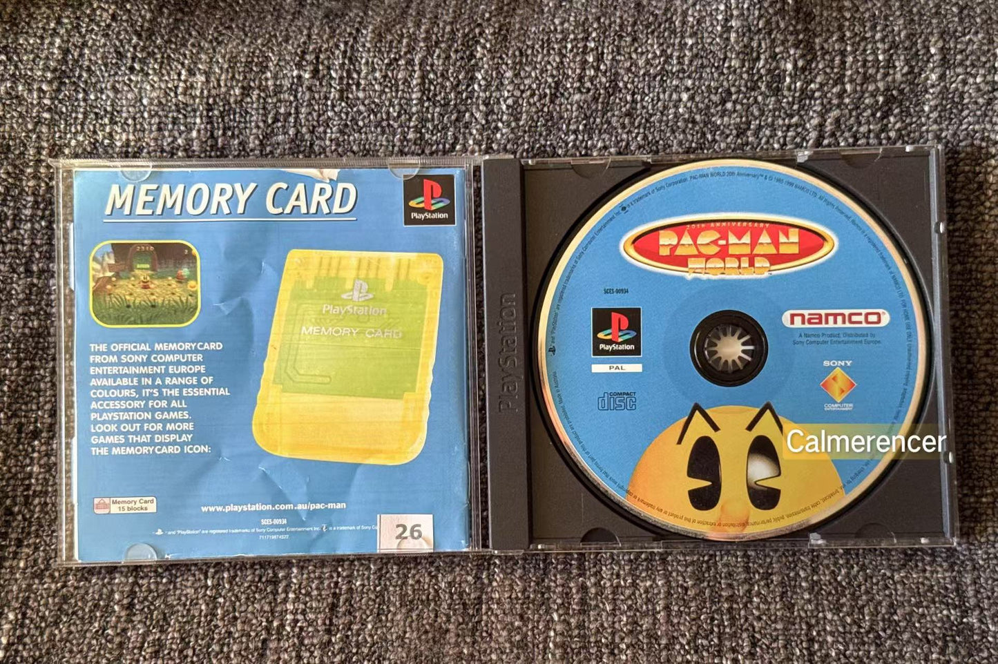 Pac-Man World - Sony Playstation One (PS1) Game