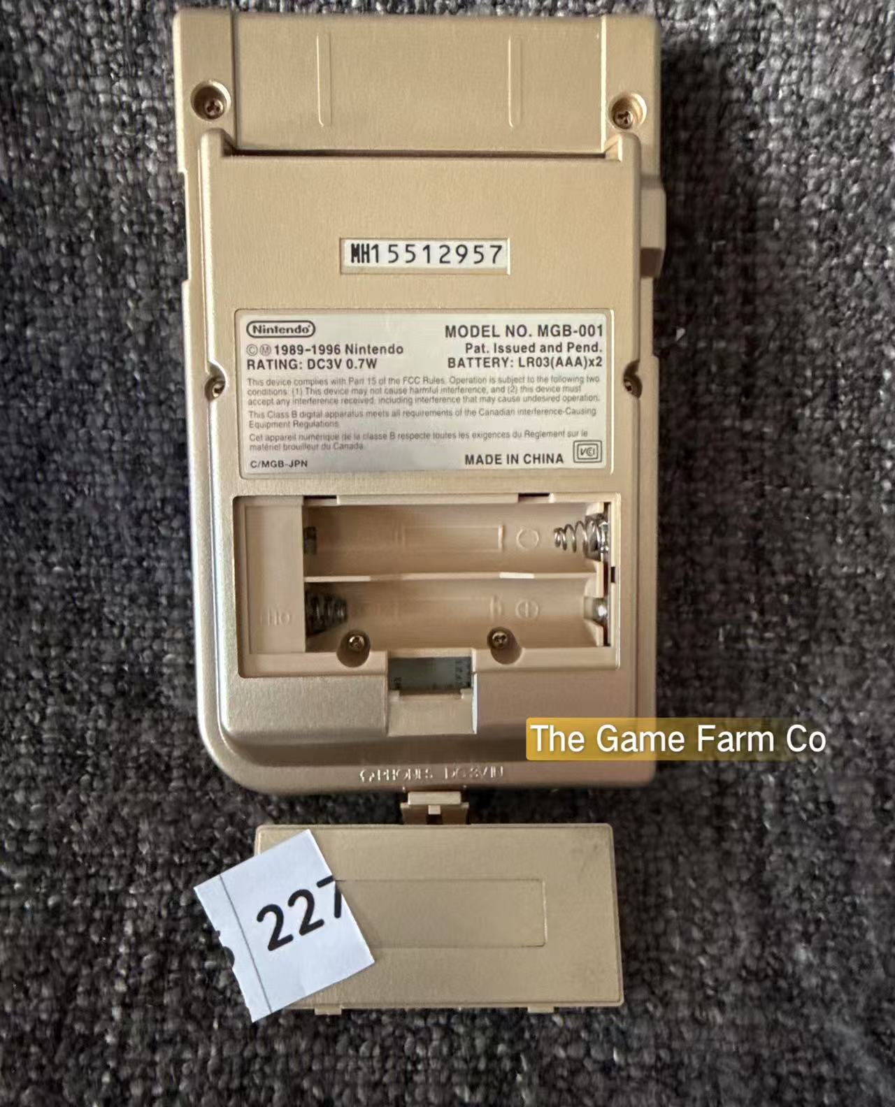 Nintendo Gameboy Gold Pocket Console  in Excellent condition