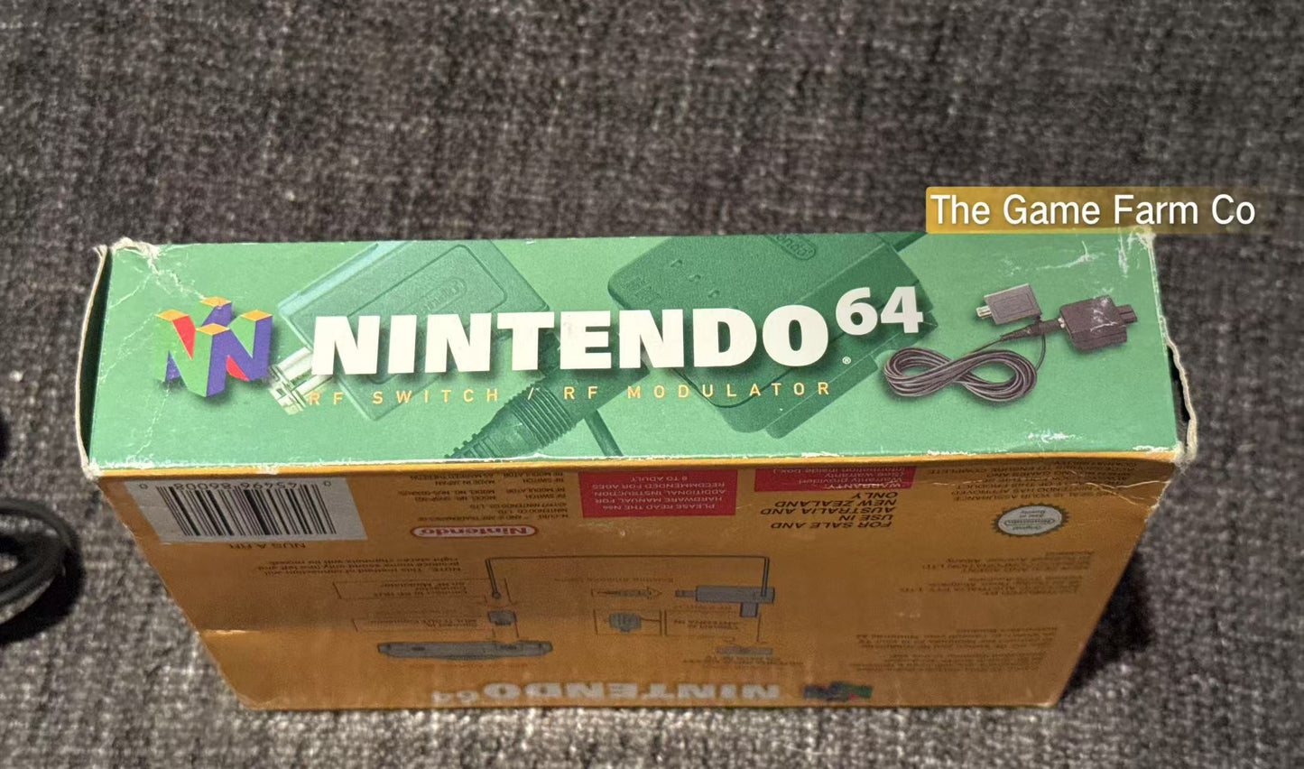 Genuine N64 RF switch Boxed - Pal Version