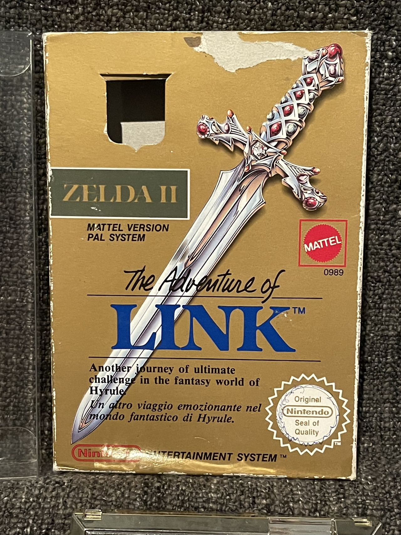 The Legend of Zelda 2 ll Game - Nes - Nintendo / Entertainment System - Pal Version