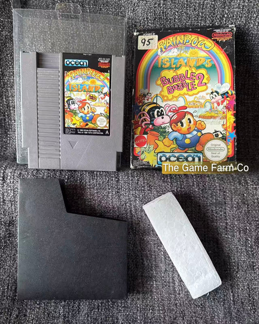 Rainbow Islands Boxed Game - Nes - Nintendo / Entertainment System - Pal Version
