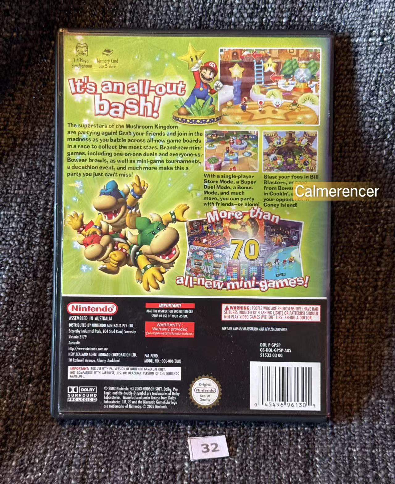 Mario Party 5 Game - Nintendo Gamecube - Pal Version
