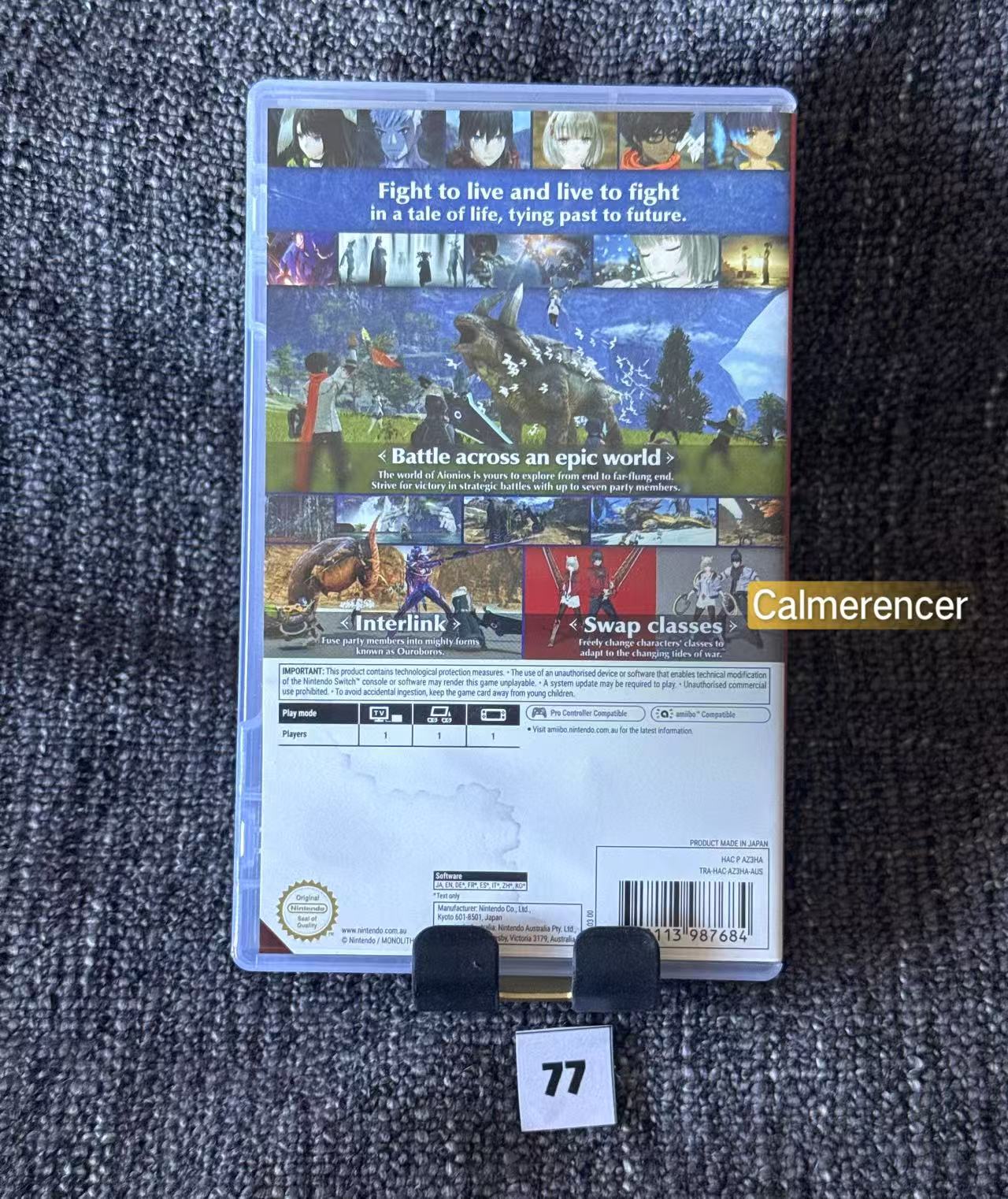 Xenoblade Chronicles 3 Game - Nintendo Switch