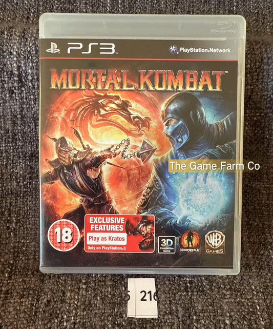 Mortal Kombat Game - PS3 - Sony Playstation 3