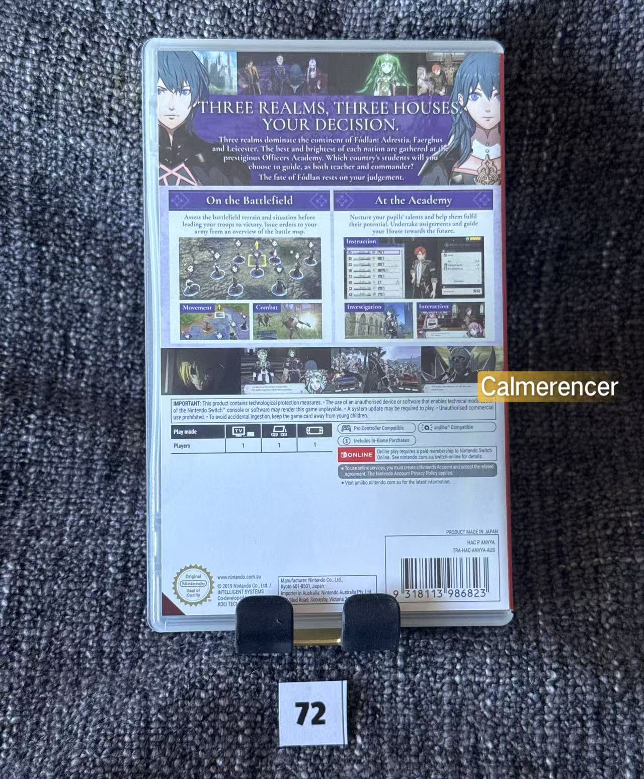 Fire Emblem Three Houses Switch Game - Nintendo Switch