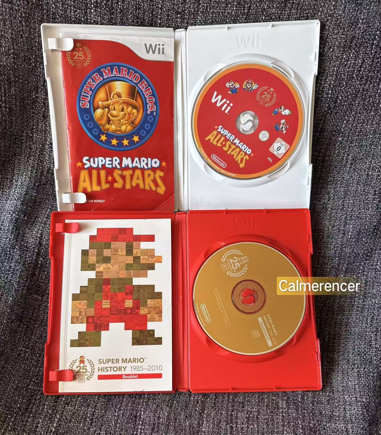 Super Mario All-Stars 25th Anniversary Edition  -  Nintendo Wii game
