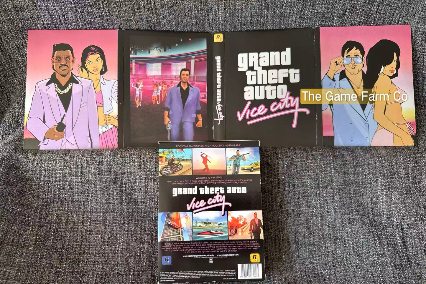 Grand Theft Auto Vice City Boxed Game - PC - CD ROM - Big Box