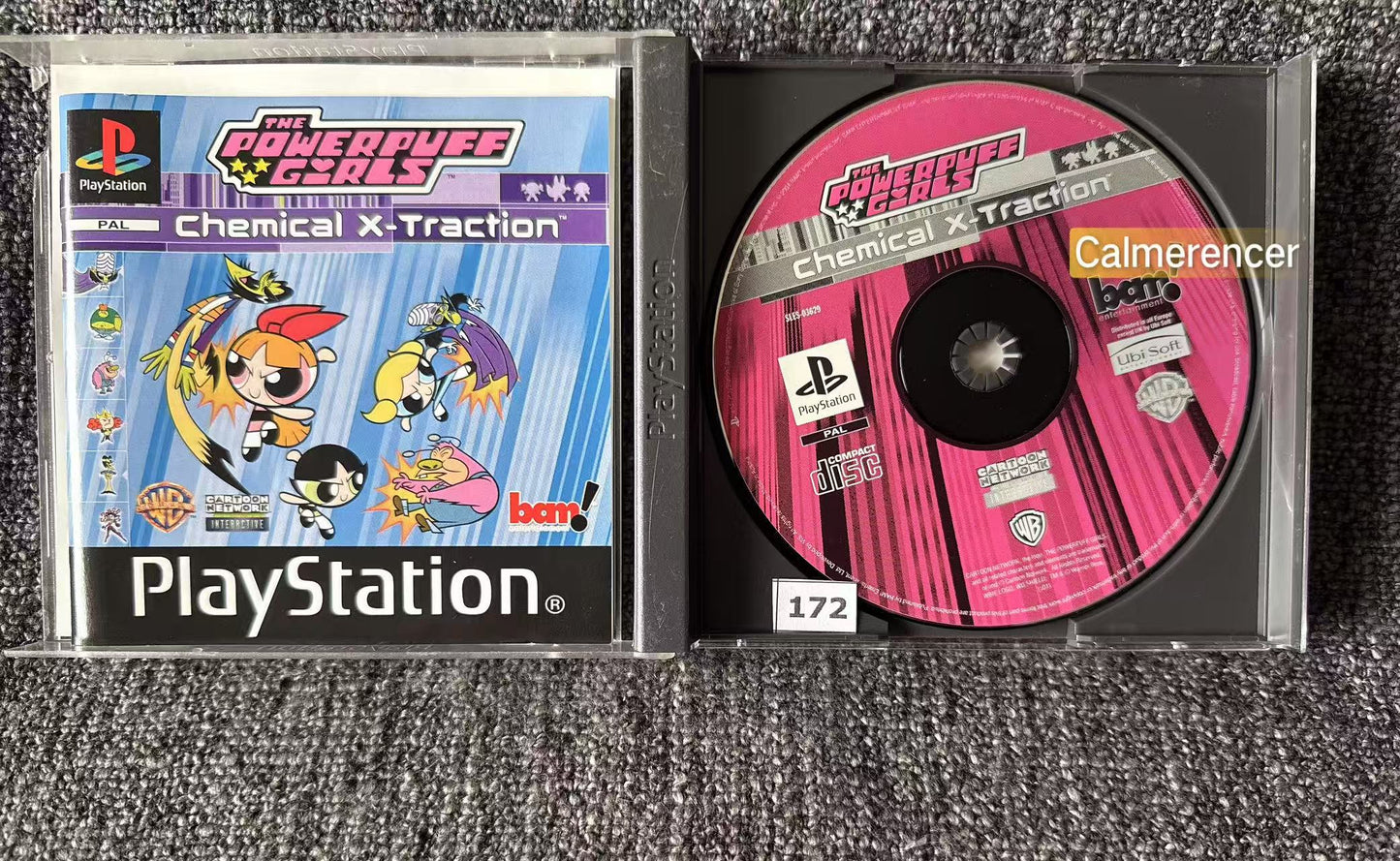 The Powerpuff Girls Chemical X-Traction - Sony Playstation One (PS1) Game
