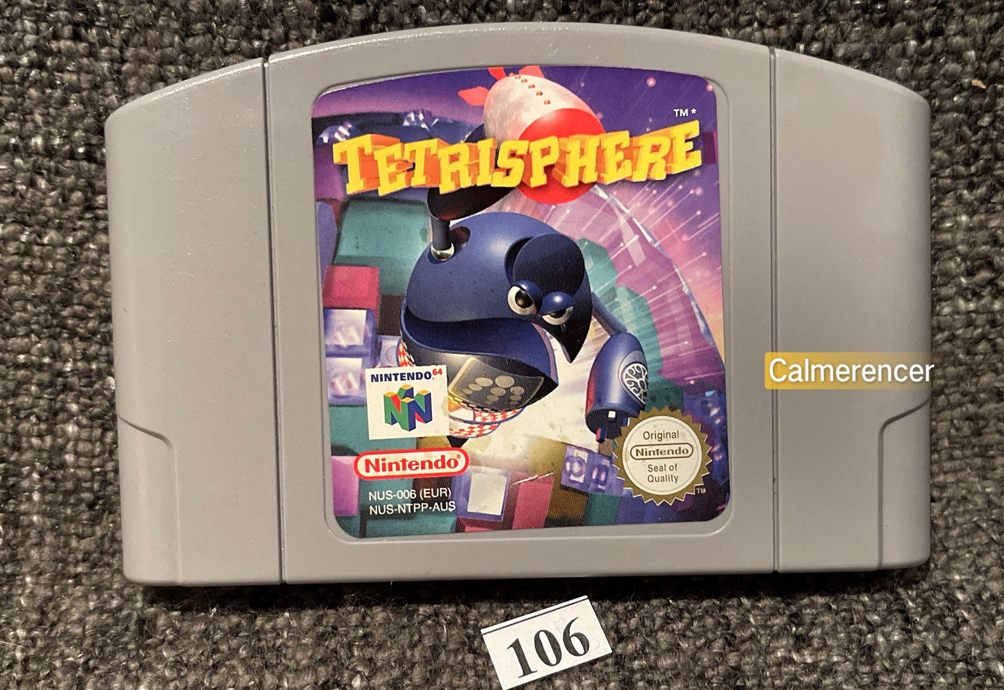 Tetrisphere - Nintendo 64 / N64 - Pal Version