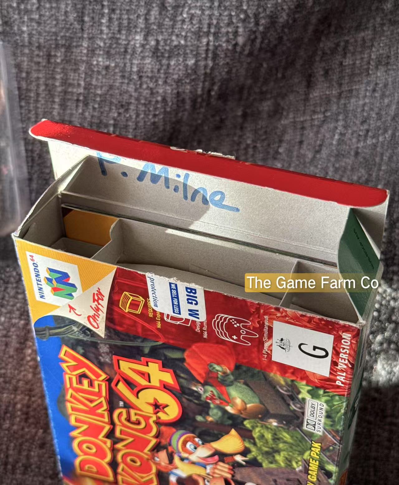 Donkey Kong 64 Game Boxed - Nintendo 64 / N64 - Pal Version