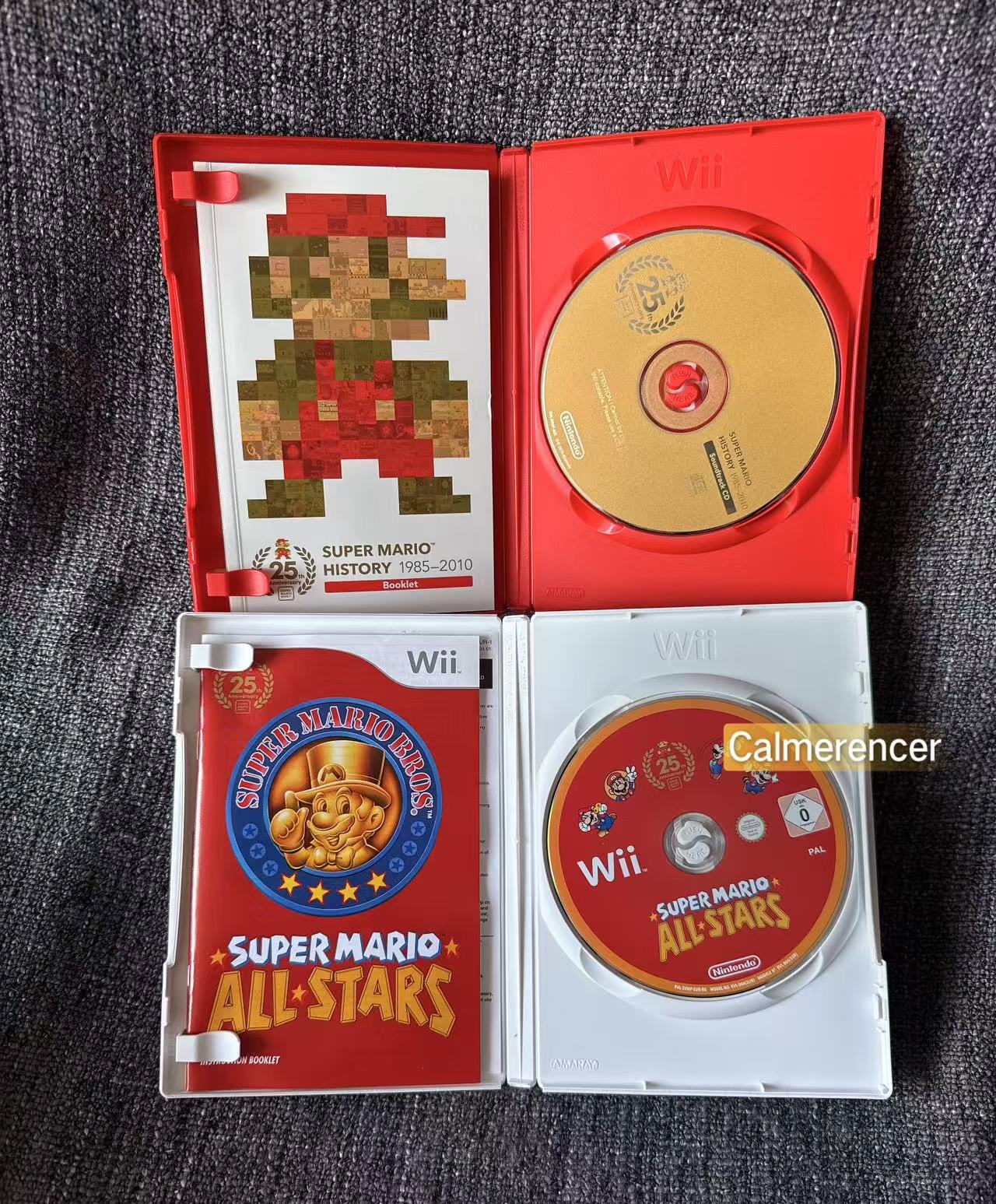 Super Mario All-Stars 25th Anniversary Edition  -  Nintendo Wii game
