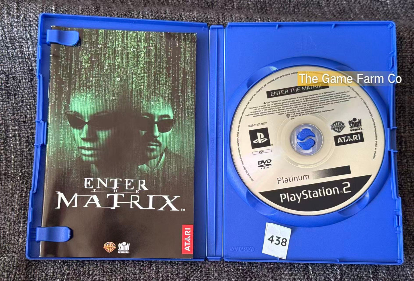 Enter the Matrix PS2 Physical Game CIB PAL Tested Used