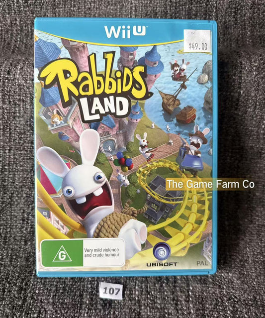 Rabbids Land - Nintendo Wii U Game