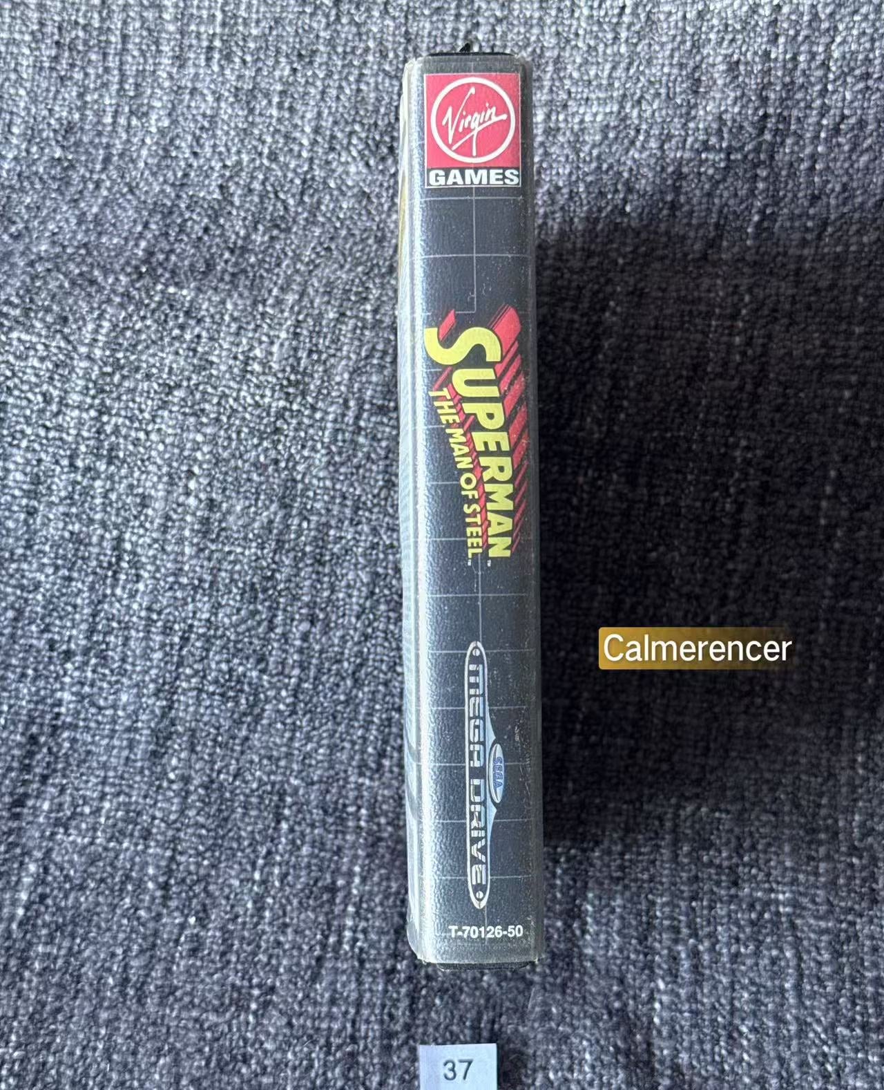 Superman The Man Of Steel Game -No manual  Sega Mega Drive