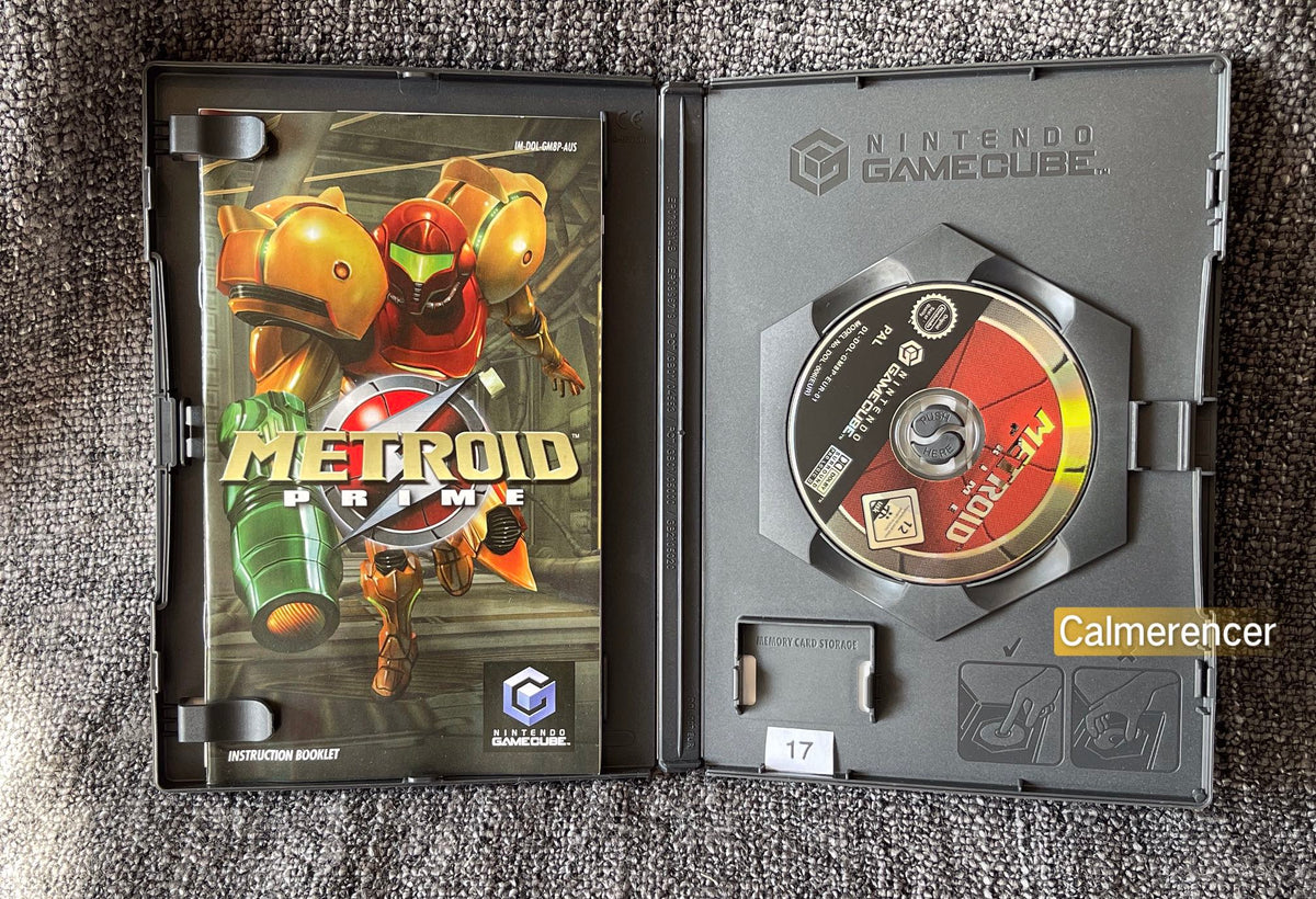 Metroid Gamecube Variant Metroid Prime Game - Nintendo Gamecube - Pal Version – The GameFarm Co.